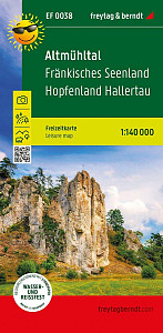Altmühltal 1:140 000 / rekreační mapa