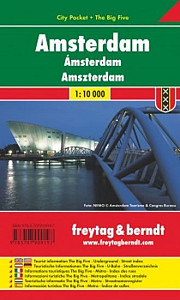 PL 105 CP Amsterdam 1:10 000 / kapesní plán města