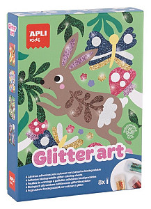 APLI edukační hra s glittery - Glitter Art