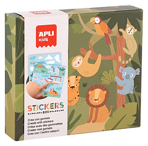 APLI edukační hra se samolepkami - Safari