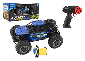 Auto RC buggy terénní modré + dobíjecí pack