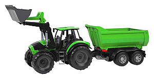 Auto Traktor Deutz-Fahr s přívěsem Worxx