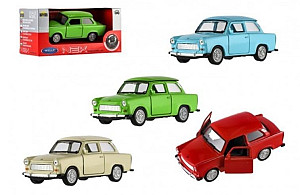Auto Welly Trabant 601 Klasic na volný chod - mix barev