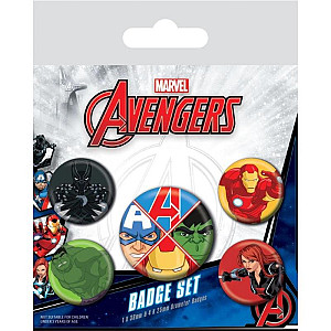 Avengers - set odznaků
