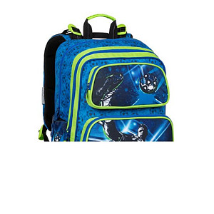Bagmaster Školní batoh GEN 20 B BLUE/GREEN/BLACK