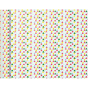 Balicí papír Tiny Roll Pink triangle - 80g, 5x0,35m
