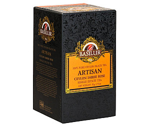 BASILUR Artisan Ceylon Imbue Rose papír 50g