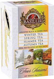 BASILUR Assorted Four Seasons přebal 12x1,5g a 13x2g