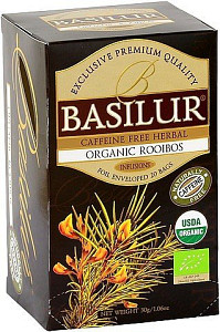 BASILUR BIO Organic Rooibos přebal 25x1,5g
