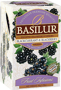 BASILUR Fruit Blackcurrant & Blackberry přebal 25x1,8g