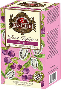 BASILUR Fruit Noni Plum přebal 20x2g