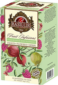 BASILUR Fruit Pomegranate with Raspberry přebal 20x2g