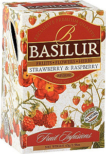 BASILUR Fruit Strawberry & Raspberry přebal 25x1,8g