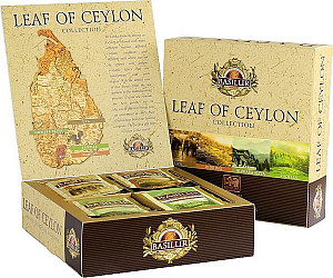 BASILUR Leaf of Ceylon Assorted přebal 40 gastro sáčků