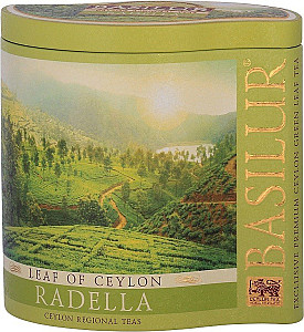 BASILUR Leaf of Ceylon Radella plech 100g