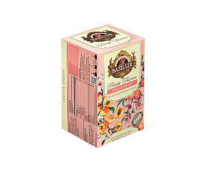 BASILUR Without Hibiscus Peach & Apricot přebal 20x1,8g