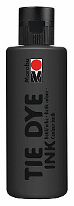 Batikovací barva 80ml - černá 073