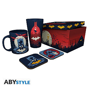 Batman Dárkový set (Sklenice, Hrnek, Podtácky)