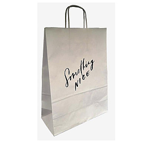 Be Nice Dárková taška - Something Nice bílá (velká)