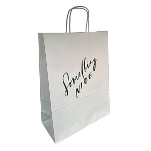 Be Nice Dárková taška - Something Nice bílá