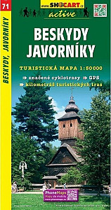 SC 071 Beskydy, Javorníky 1:50 000