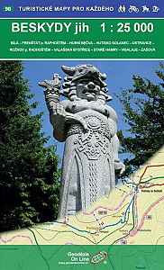Beskydy -  jih 1:25 000 / 98 Turistické mapy pro každého