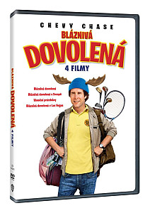 Bláznivá dovolená kolekce 1.-4. (4DVD)