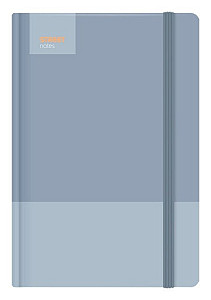 Blok A5, 100l, 80g, linkovaný - Casual Blue s gumou