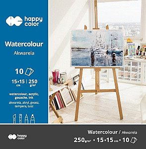 Blok akvarel 15x15 cm