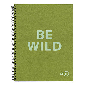 Blok Be Eco A4 linkovaný - Olive