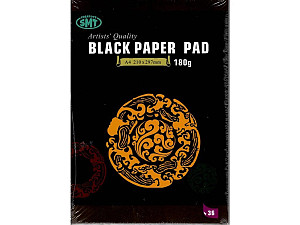 Blok black A4, 180g, 36 listů