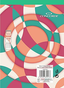 Blok CONCORDE A5 čtvereček, 50 listů - mix motivů