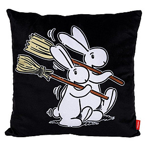 Bob a Bobek Polštář 30 x 30 cm - práce