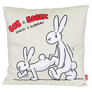 Bob a Bobek Polštář 30 x 30 cm - trakař