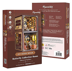 Book Nook sada - Motýlí galerie