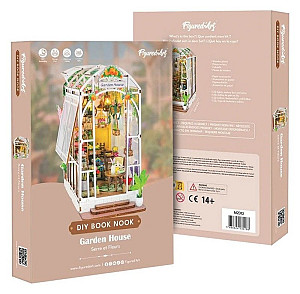 Book Nook sada - Skleník plný květin