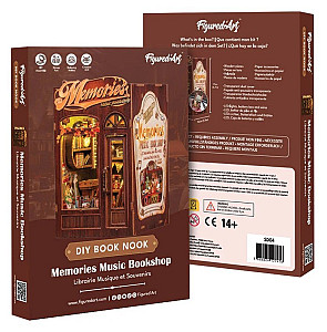 Book Nook sada - Vzpomínky na hudbu