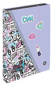 Box na sešity A4 Jumbo Funny Girl