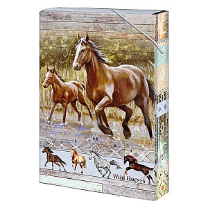 Box na sešity A5 Wild horses