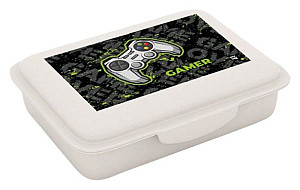 Box na svačinu s přihrádkou Gamer