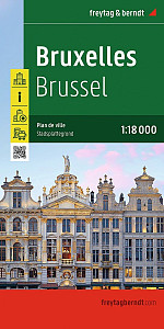 Brusel 1:18 000 / mapa města