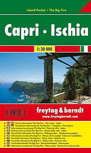 Capri,Ischie 1:30T/kapesní mapa