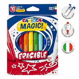 Carioca magické fixy, smazatelné - 10 ks