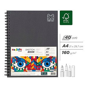 Carioca PLUS skicovací blok A4 - 40 listů
