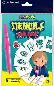 Centropen šablony k foukacím fixům 9996 A+ mix motivů I