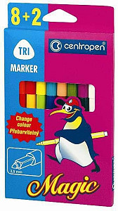 Centropen Značkovač 2549 magic (8+2 ks)