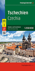 Česká republika 1:250 000 / silniční mapa