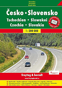 Česká republika / Slovenská republika 1:200000 (autoatlas) - spirála