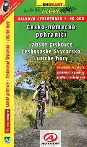 Česko-německé pohraničí (Labské pískovce) - dálková cyklotrasa