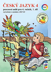 Český jazyk 4, 1. díl s Oskarem (barevný pracovní sešit)
